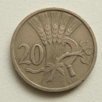 20 haléř 1933 /128a2