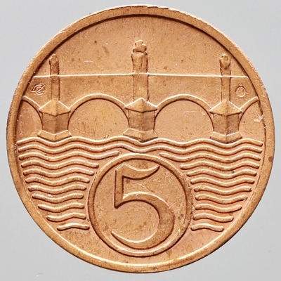 5 haléř 1924 - REPLIKA...