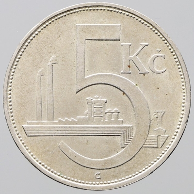 5 Kč 1929, 705C1
